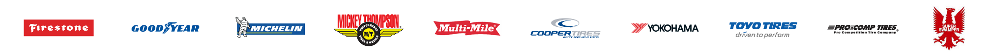 Quality Tire Brands at Camp's Auto Service